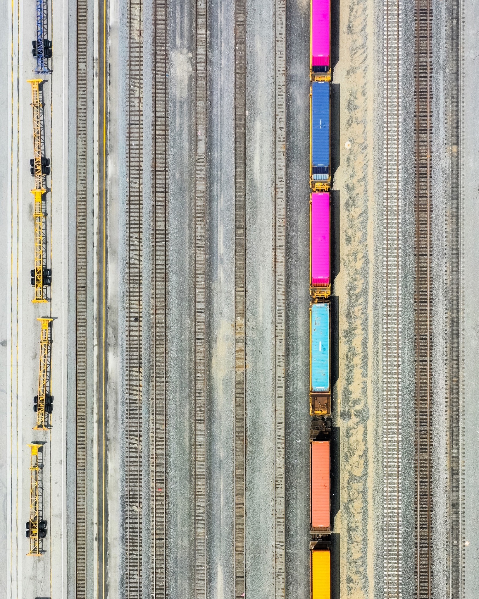 Freight in Color — photograph by Paul Towers