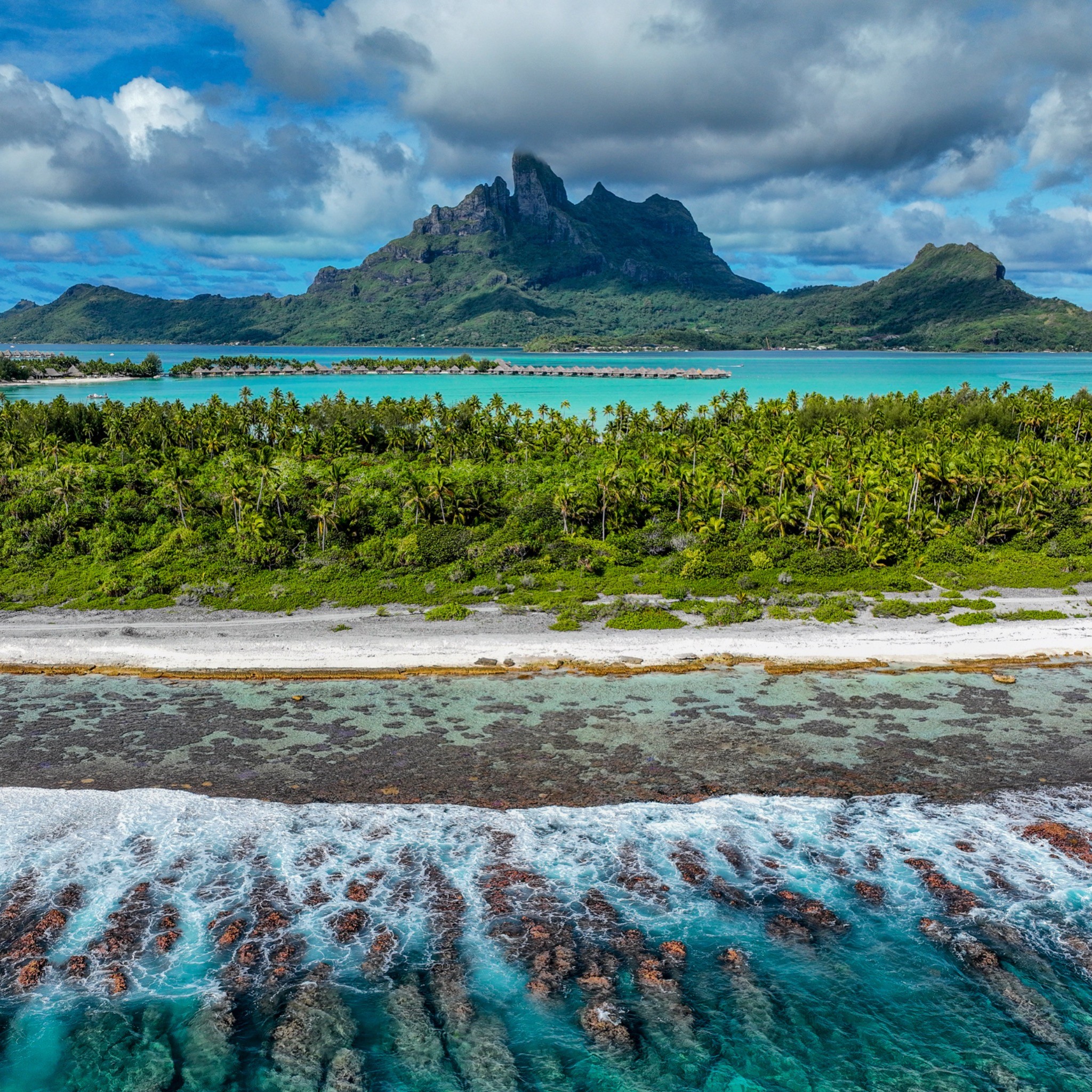 Island Peaks — photograph by Paul Towers