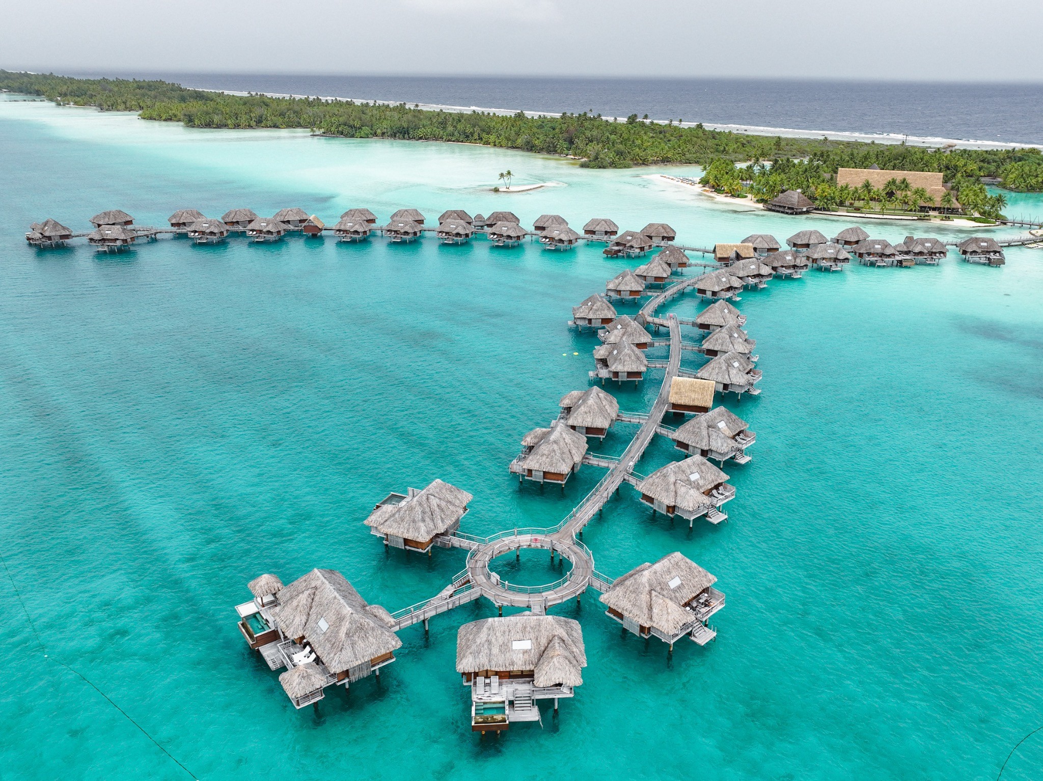 Four Seasons Bora Bora — photograph by Paul Towers