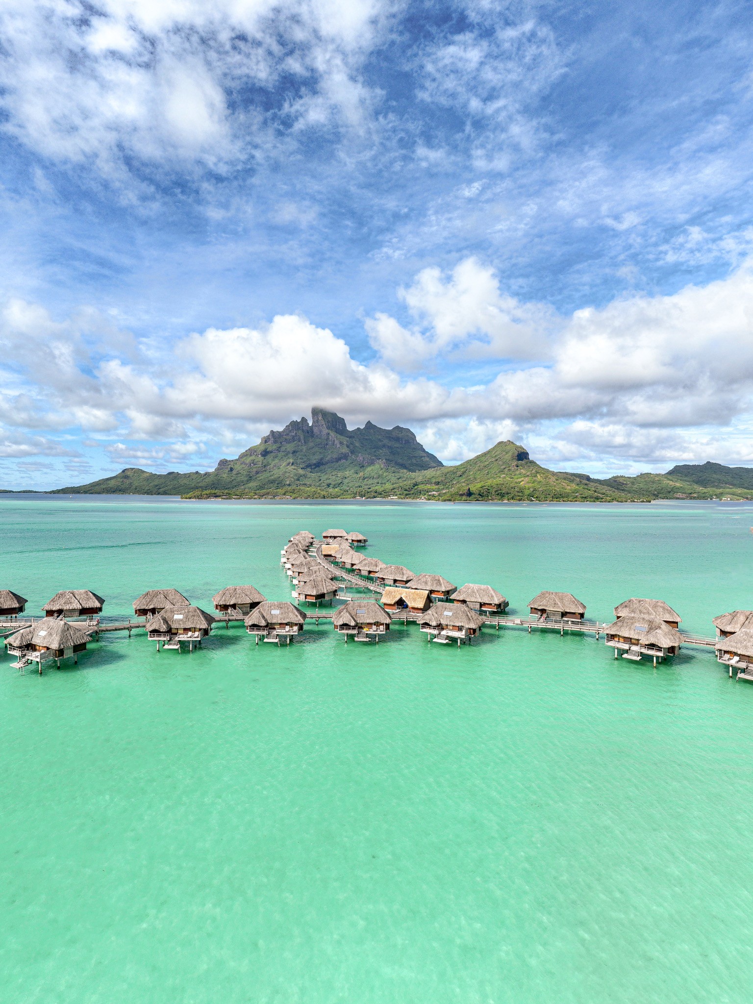 Mount Otemanu — photograph by Paul Towers