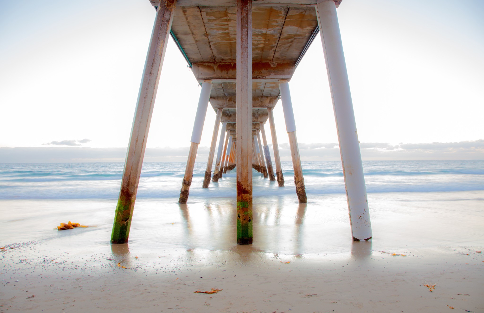 Hermosa Beach Pier — photograph by Paul Towers