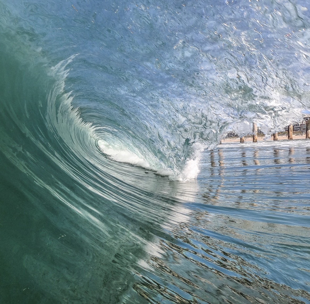 Inside the Wave — photograph by Paul Towers