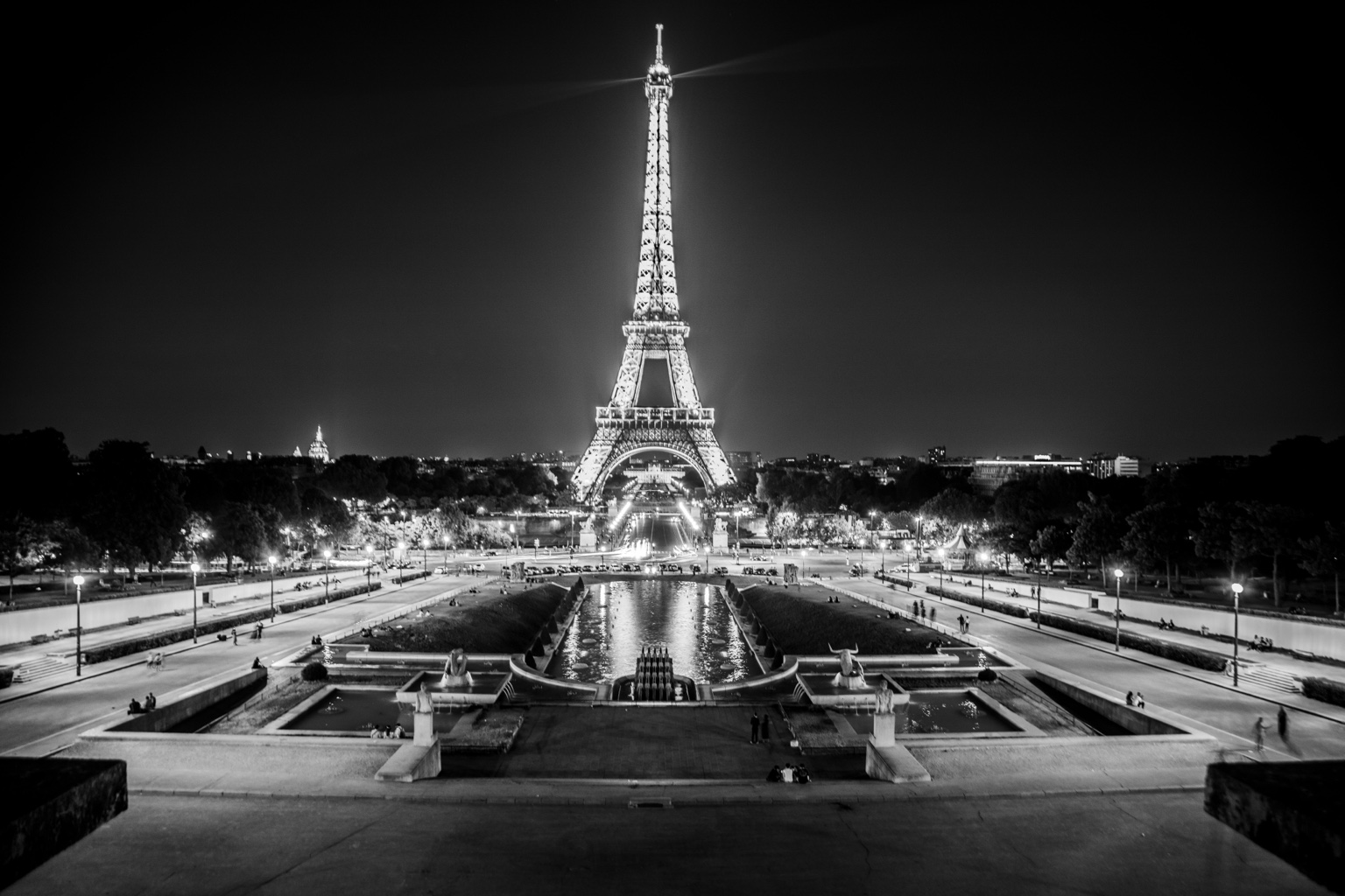 Eiffel Tower — photograph by Paul Towers